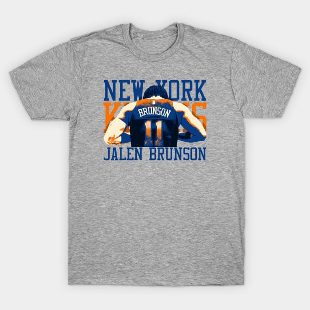 Jalen Brunson Graphic Art T-Shirt by mia_me